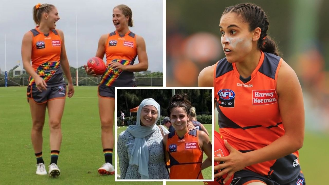 Muslim AFLW player Haneen Zreika refuses to wear pride jumper, sits out GWS Giants Round 4 game