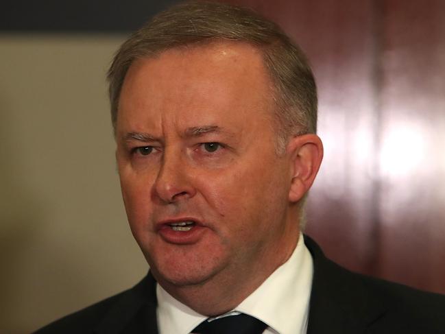 Anthony Albanese has been tipped as the candidate most likely to lead Labor after the defeat of Bill Shorten. Picture: Kym Smith