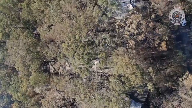 Drone footage reveals Canungra fire devastation