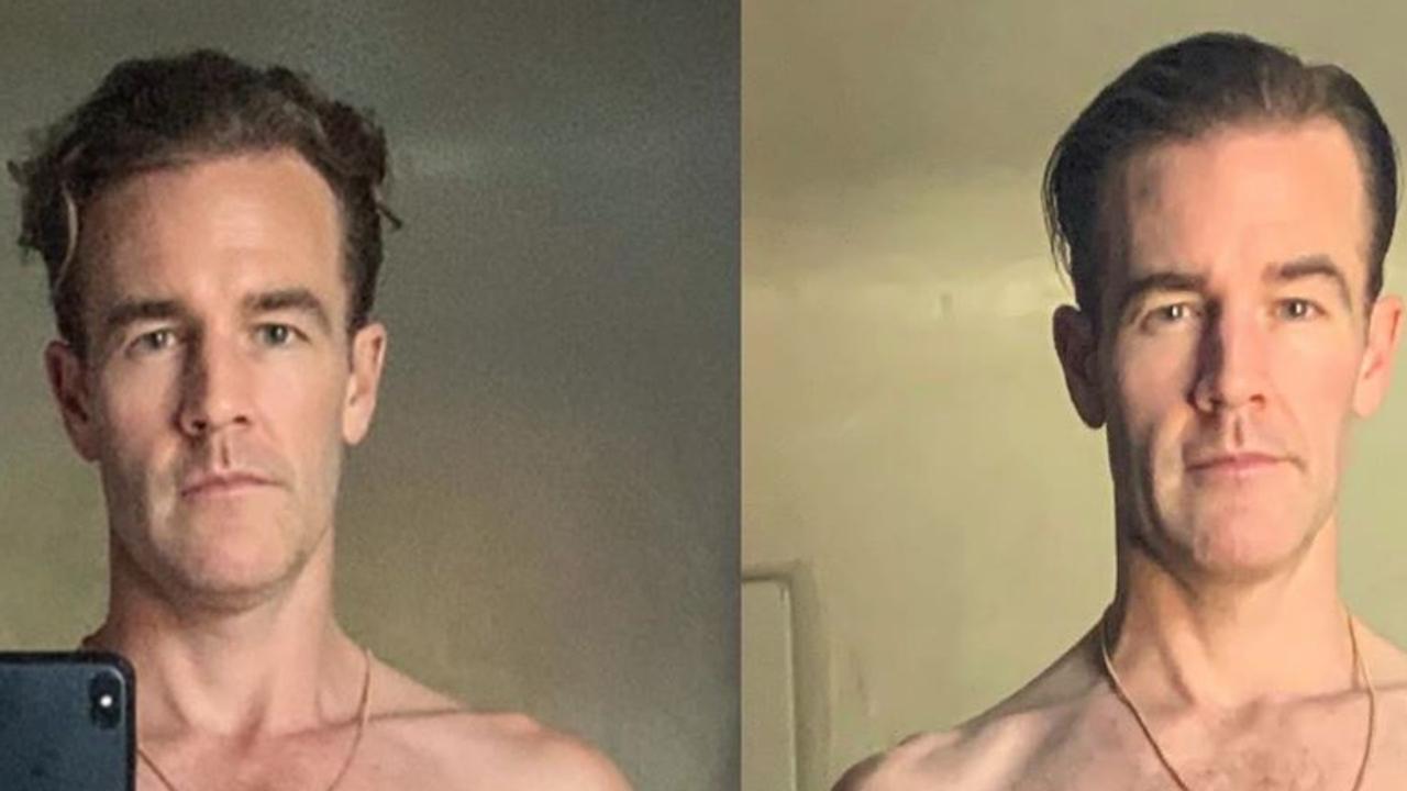 James Van Der Beek Unveils Extreme Body Transformation Photo The 