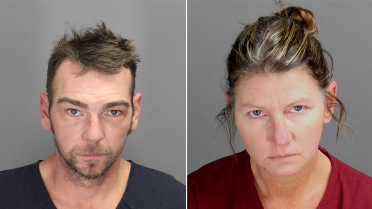 James and Jennifer Crumbley's mugshots. Picture: Oakland County Jail