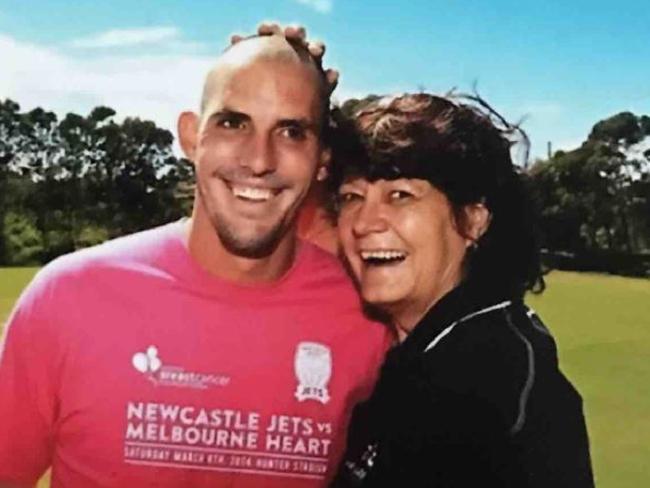 Ben Kennedy with his mother Karen (Image: Supplied)