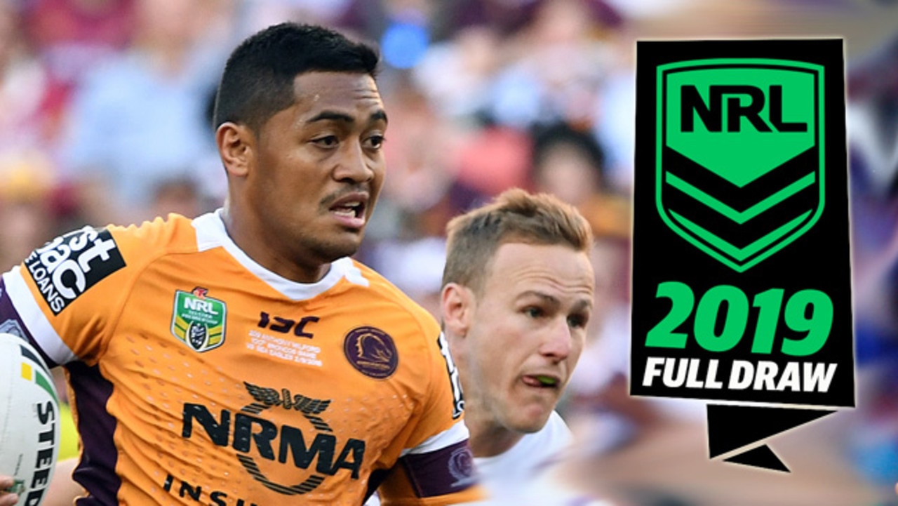 Broncos 2019 NRL draw, fixture, match schedule | The Courier Mail