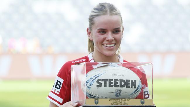 IndieBostockPicture: Warren Gannon Photography. NSWRL Junior Reps grand final, Tarsha Gale Cup. Illawarra Steelers vs Newcastle Knights at CommBank Stadium, 27 April 2024.