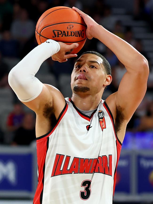 Trey Kell III of the Hawks. Picture: Josh Chadwick/Getty Images