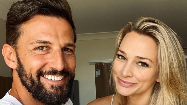 Tim Robards and wife Anna Heinrich.