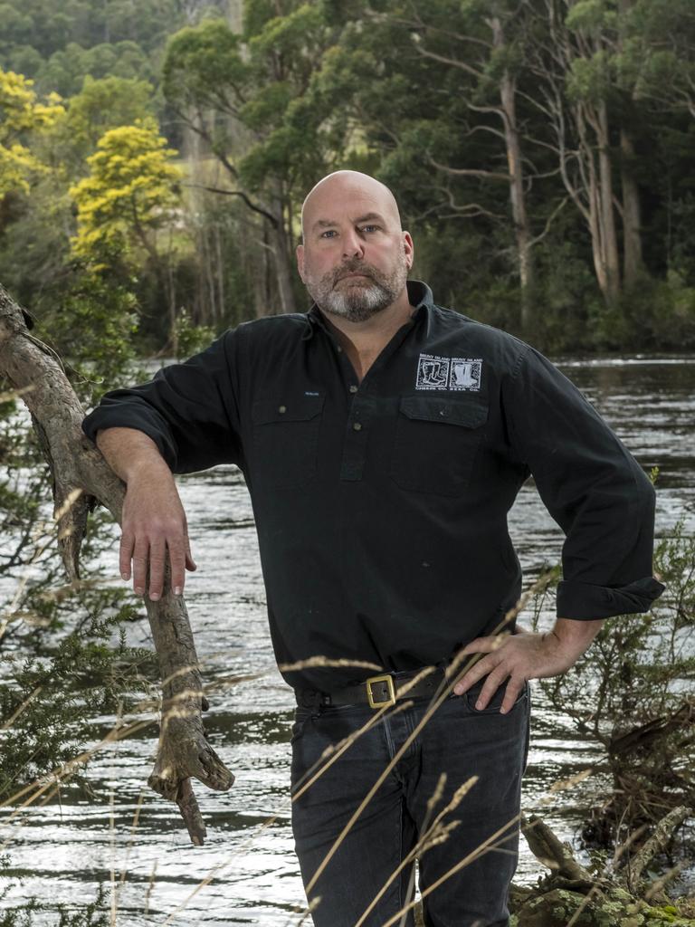 Nick Haddow founded Glen Huon Dairy last year to supply milk to Bruny Island Cheese. Picture: Phillip Biggs