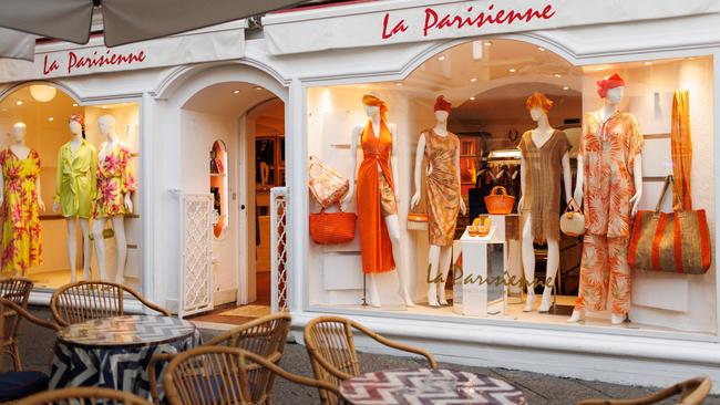 La Parisienne, a fashion boutique on Capri.