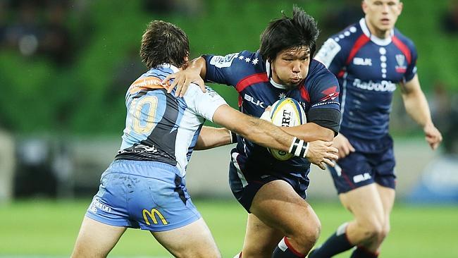 Japanese hooker Shota Horie had a standout game for the Rebels.