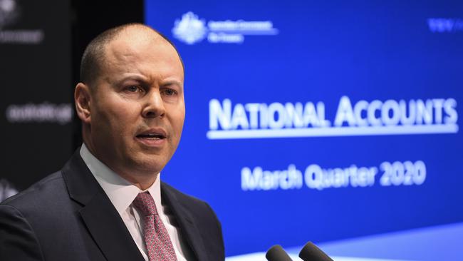 Australian Treasurer Josh Frydenberg. Picture: AAP