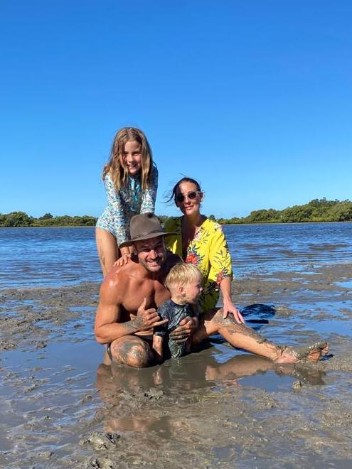 Beau Ryan with family. Picture: Supplied