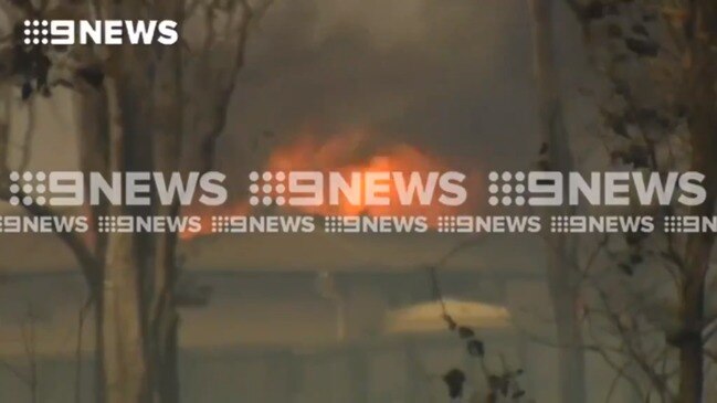 Home destroyed as bushfire rips through Laidley. Video: Nine News Queensland