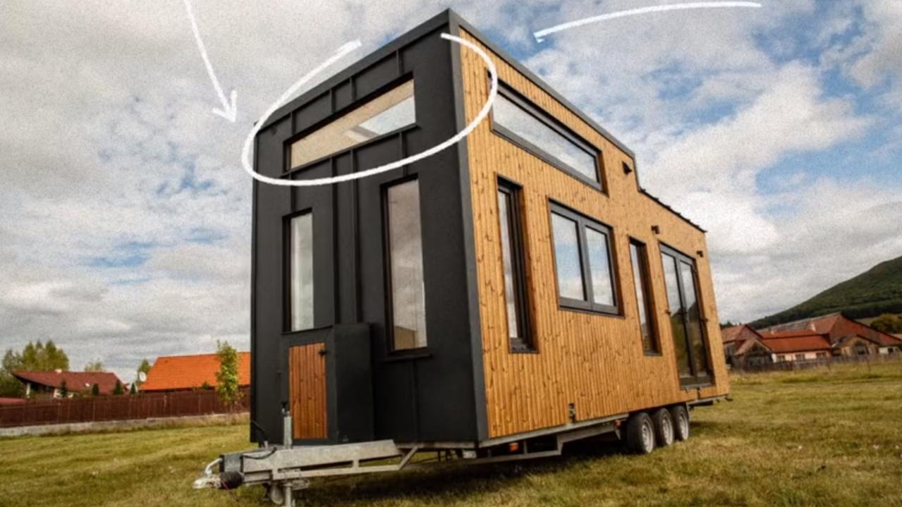 One of Ikea's new tiny houses they designed. Picture: Ikea tiny home project