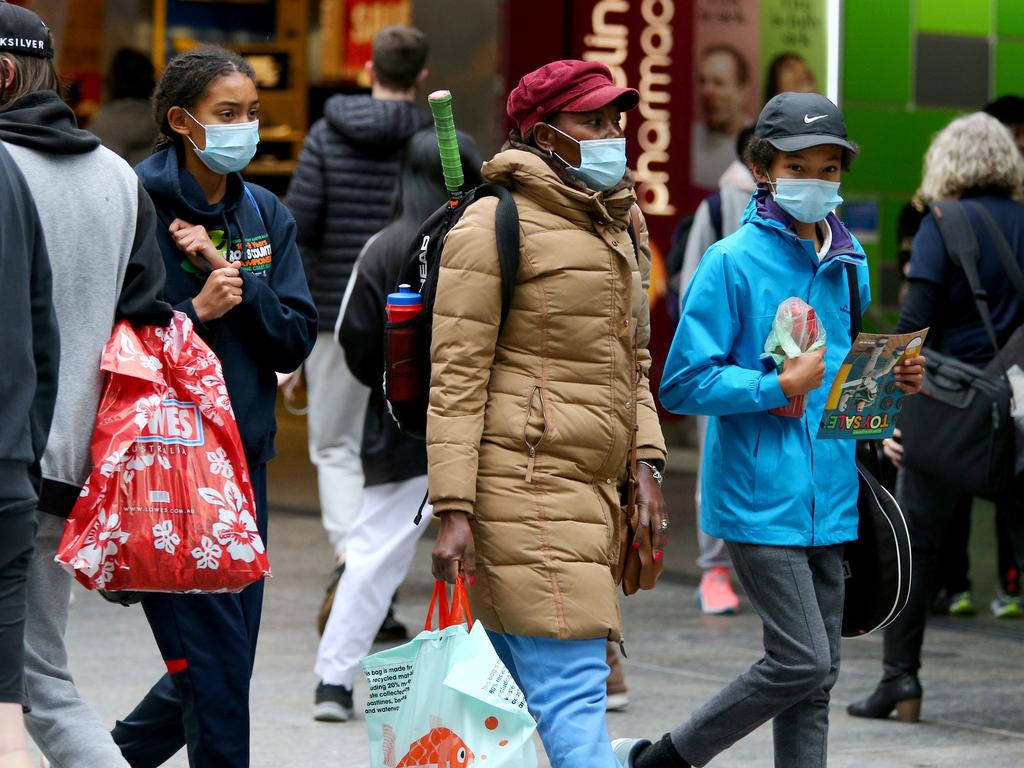 NSW residents are being urged to ‘go back to basics’ amid a Covid peak. Picture: David Clark