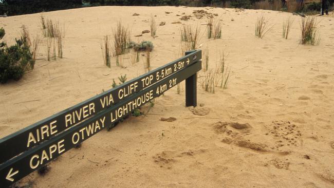 A man has died after being pulled from the water at Aire Beach on Tuesday. Picture: Supplied