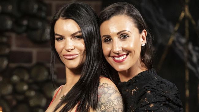 MAFS fans have raised concerns about the unhealthy nature of Tash and Amanda’s relationship. Picture: Channel 9