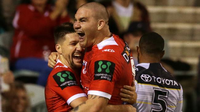 Dragons prop Russell Packer is off to Wests Tigers next year. Picture: Toby Zerna