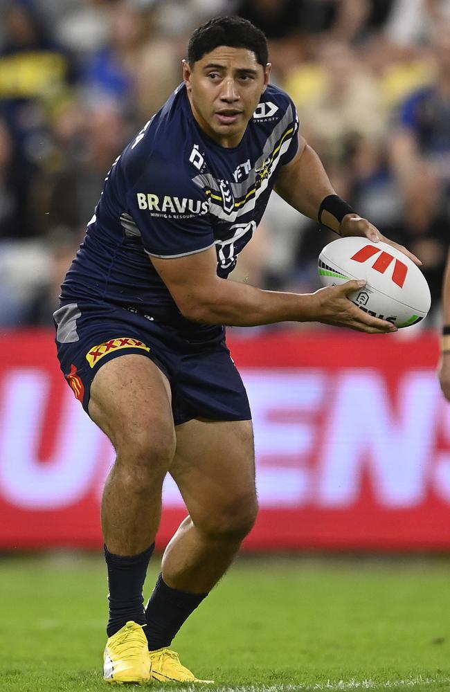 Jason Taumalolo takes the field he will equal Matt Bowen for the second most Cowboys appearances at 270 games. (Photo by Ian Hitchcock/Getty Images)