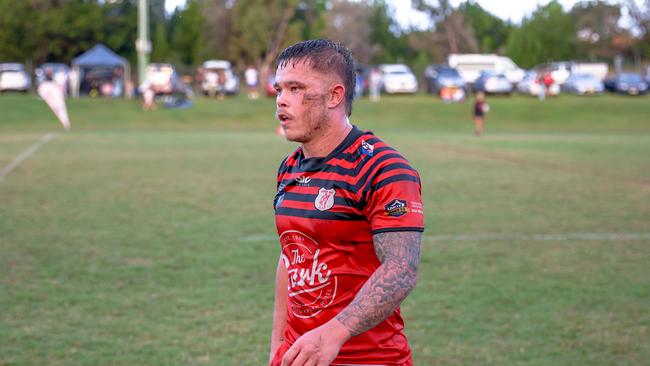 Harvey Whiteley after the game. Picture: DC Sports Photography