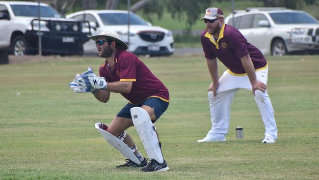 Baralaba Bullshitters versus Mackenzie River at Rockhampton Cricketâ€™s Country Carnival on January 25, 2025.
