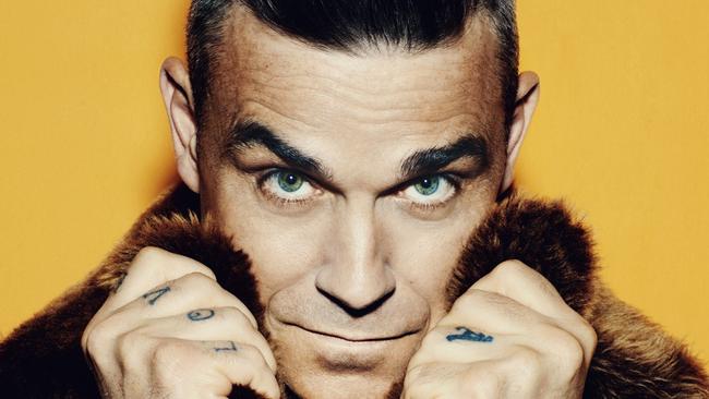 Ready for work: at 42 Robbie Williams is happy to admit he’s had some cosmetic procedures done