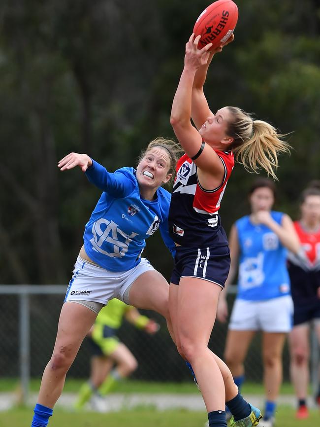 Darebin's Katie Brennan has been in superb form. Picture:Andy Brownbill