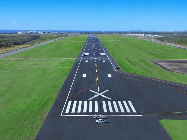 Sunshine Coast Airport runway expansion May 2020