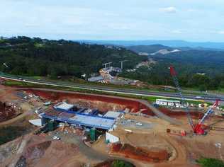 One lane of the New England Highway at Mount Kynoch will close for works on the Toowoomba Second Range Crossing. Picture: Contributed