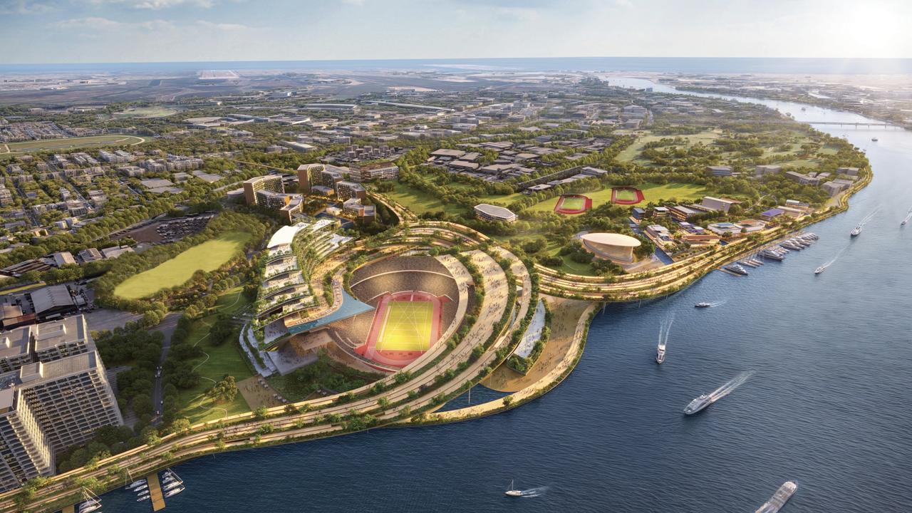 Brisbane Design Alliance Northshore Vision involves the building of the Brisbane Olympic Games 2032 Stadium.