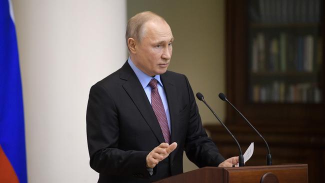 Russian President Vladimir Putin. Picture: AFP