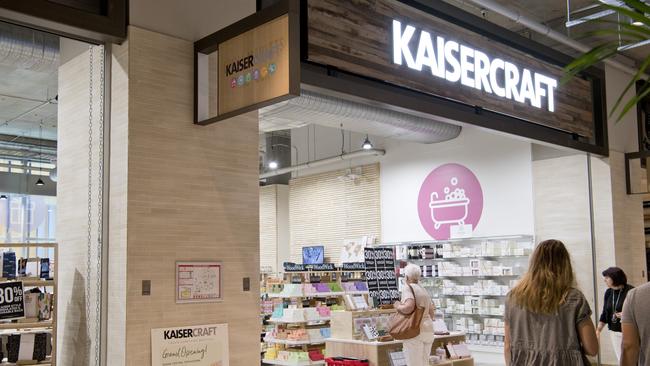 Kaisercraft store opened at Grand Central in 2019. Picture: Nev Madsen.