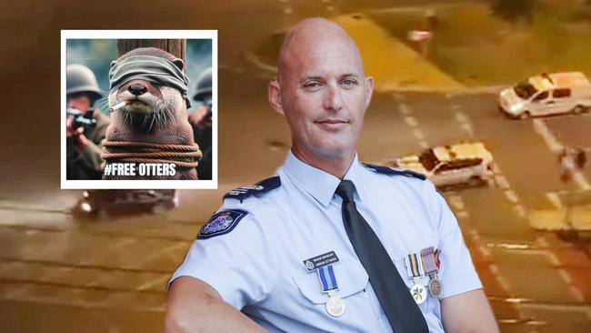 A #FreeOtters campaign has been launched by colleagues of Senior Sergeant Arron Ottaway.