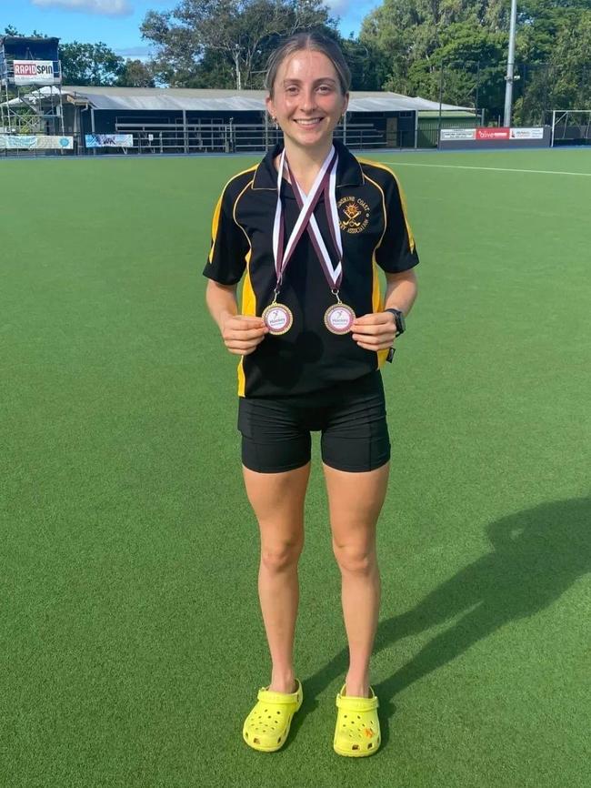 Sunshine Coast hockey star Chloe Daly. Picture: Contributed.