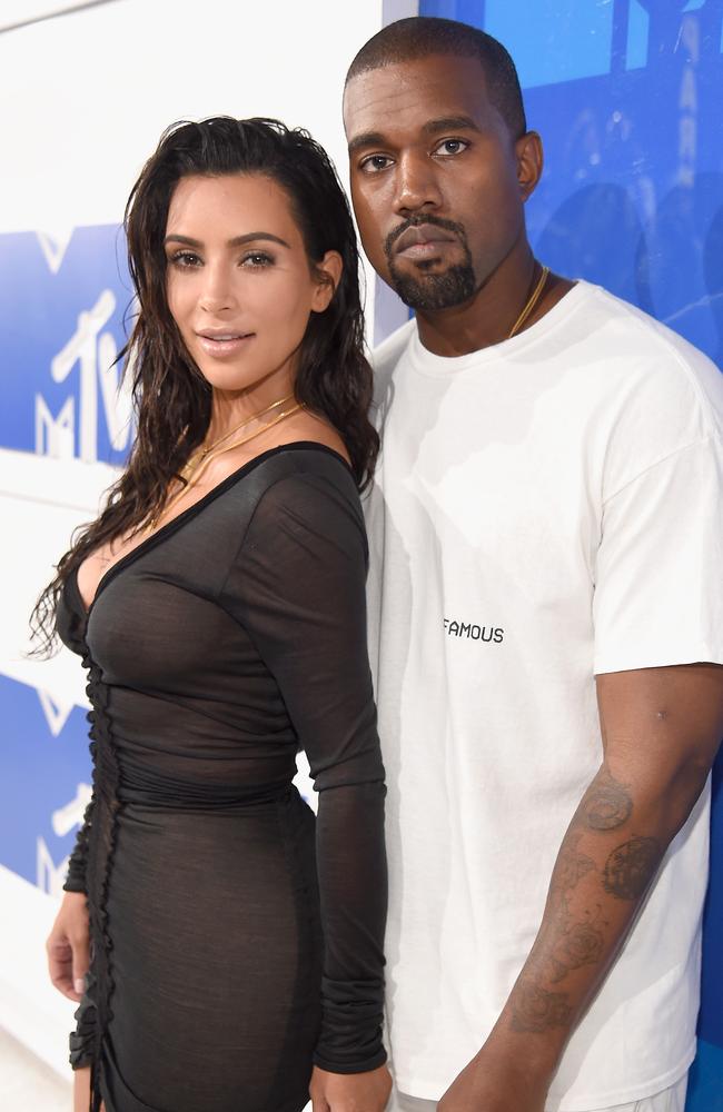 Kanye and Kim married in 2014 and share four children. Picture: Getty Images