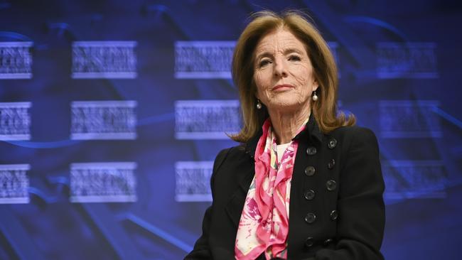 Caroline Kennedy urged senators to vote against her cousin, calling the 71-year-old a “predator” whose dangerous views on vaccination made him unfit for office. Picture: NewsWire / Martin Ollman