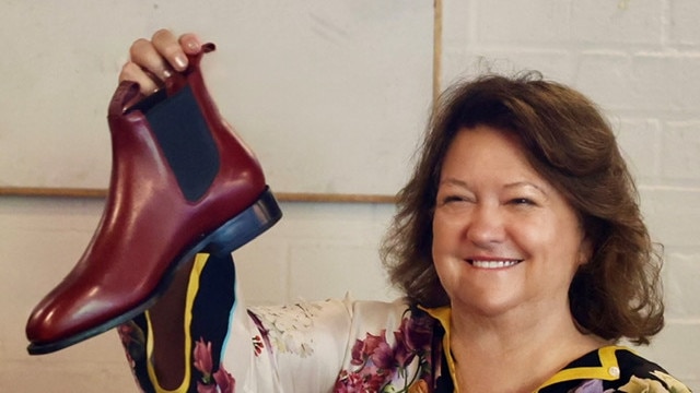 Gina Rinehart acquired Australian bootmaker Rossi Boots this year.