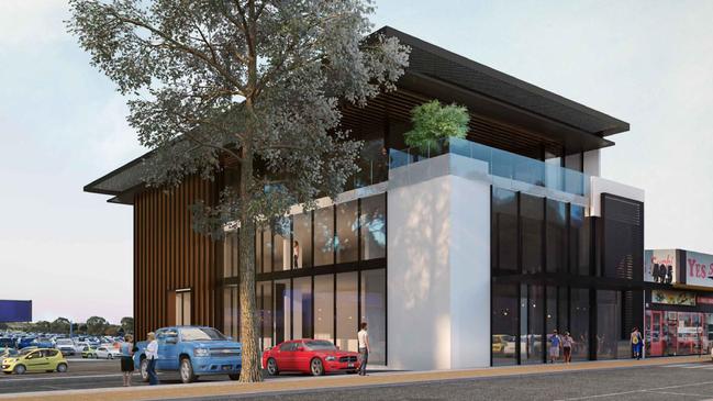 An artist's impression of the redevelopment of 495 Burwood Highway in Vermont South, the former home of a longstanding Chinese restaurant. Picture: Extract from planning documents.