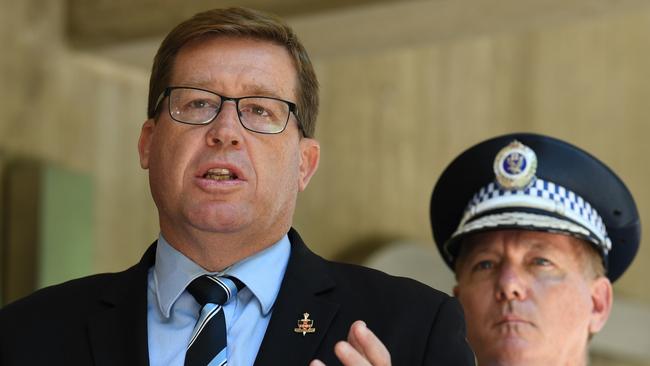 Former NSW deputy premier and ex-Magnis director Troy Grant. Picture: AAP