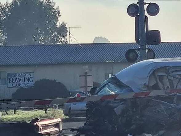 A man is lucky to be alive after his van collided with a train in the stateâs east on Tuesday morning.Emergency services attended an incident at the Princes Highway and Rollo St intersection in Yarragon at 8.20am on Tuesday, where a delivery van collided with a V/Line train at a railway crossing.The 23-year-old driver escaped with minor injuries and has been taken to Dandenong Hospital.While the van was badly damaged, there were no injuries to the 100 passengers aboard the train.Police are investigating the circumstances surrounding the collision.Any witnesses or anyone wish CCTV/dashcam is urged to contact Crime Stoppers on 1800 333 000 or www.crimestoppersvic.com.au