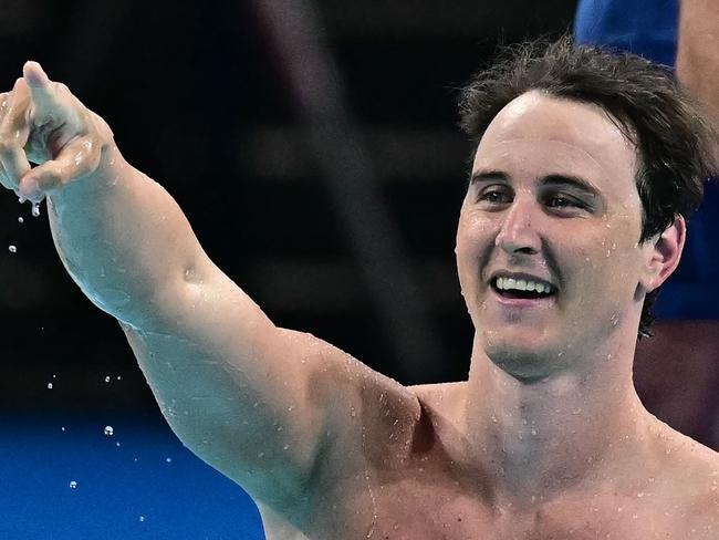 Cameron McEvoy got the gold medal he savoured. Picture: Manan Vatsyayana / AFP