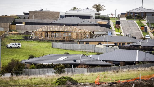 The suburbs with the lowest number of dwelling approvals in the past five years have been revealed. Picture: Nicole Cleary