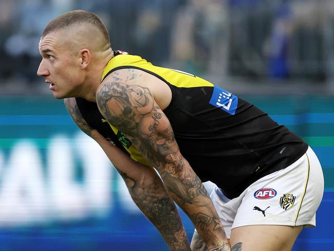 Dustin Martin is set to come under scrutiny from the MRO. Picture: Will Russell/AFL Photos via Getty Images