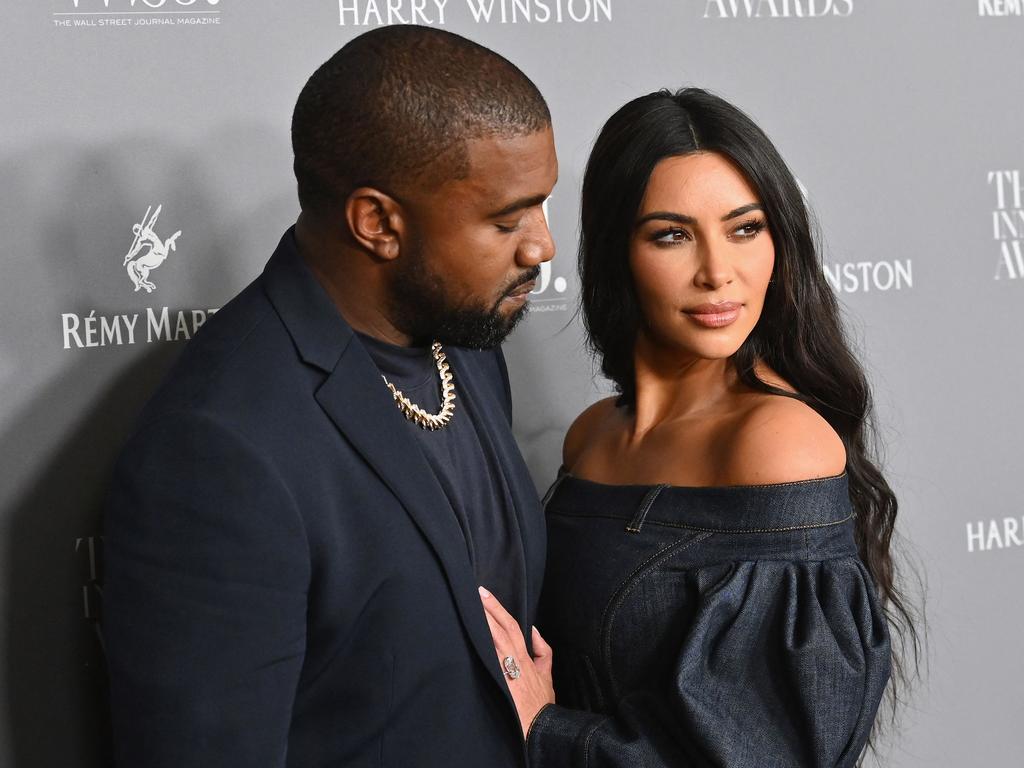 Kim Kardashian and Kanye West were married for seven years before their split in 2021. Picture: Angela Weiss / AFP