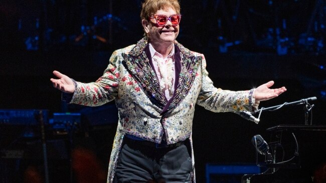 Sir Elton John has been forced to postpone two shows in Dallas after testing positive to COVID-19. Picture: Getty Images