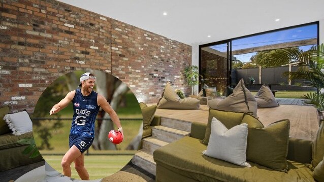 Geelong Cats defender Lachie Henderson’s luxury coastal home is up for sale.