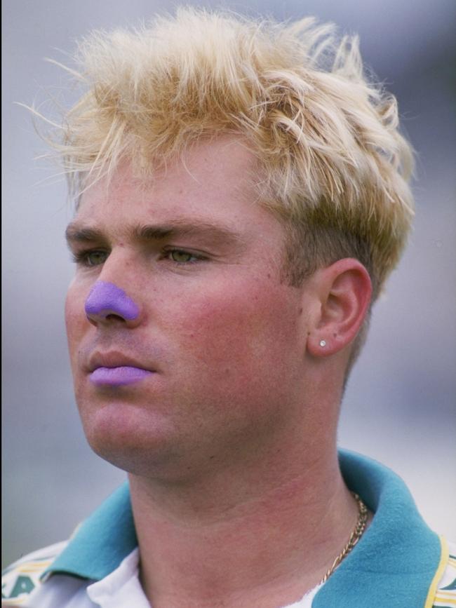 Australia leg spinner Shane Warne. Picture: Allsport UK