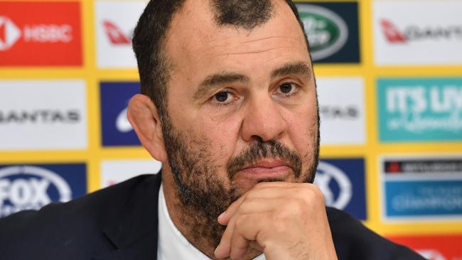 Wallabies coach Michael Cheika is holding his nerve against criticism of his team. Picture: AAP