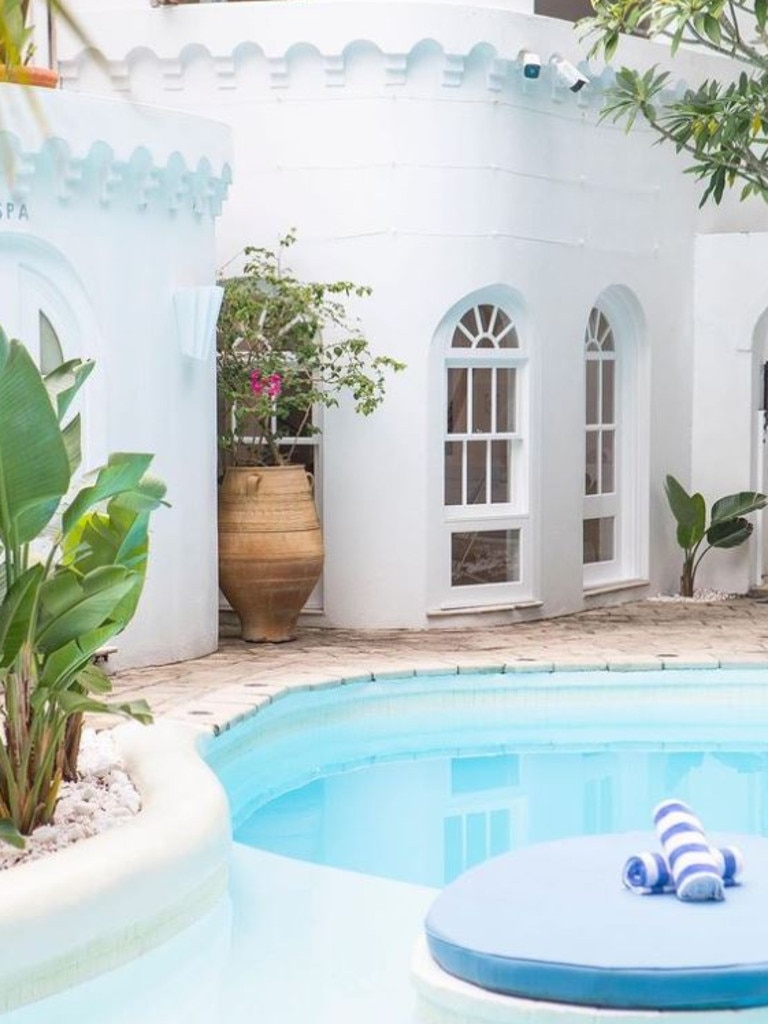 The private pool is the perfect spot to park yourself on a sunny afternoon.