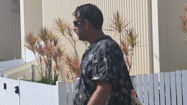 Joshua Mark Denne appeared in Darwin Local Court on Monday February 24 to plead guilty to a single charge of engaging in conduct that contravenes a domestic violence order. Picture: Zizi Averill