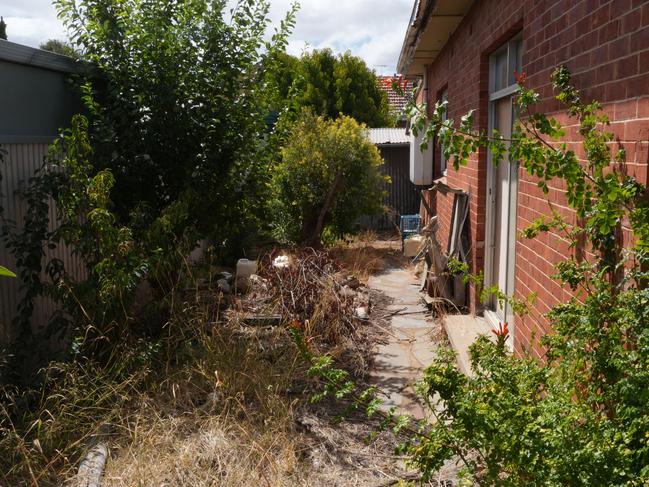 47 Hampstead Rd Manningham. - Residents say rats and squatters have been living in the derelict home, and the two brothers, who own the property, have been making empty promises to the neighbours for many years, and failed to fulfil any. 23 February, 2025. Picture: Dean Martin